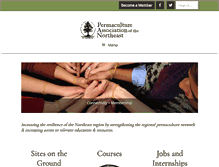 Tablet Screenshot of northeastpermaculture.org